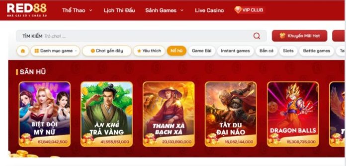 Game nổ hũ RED88